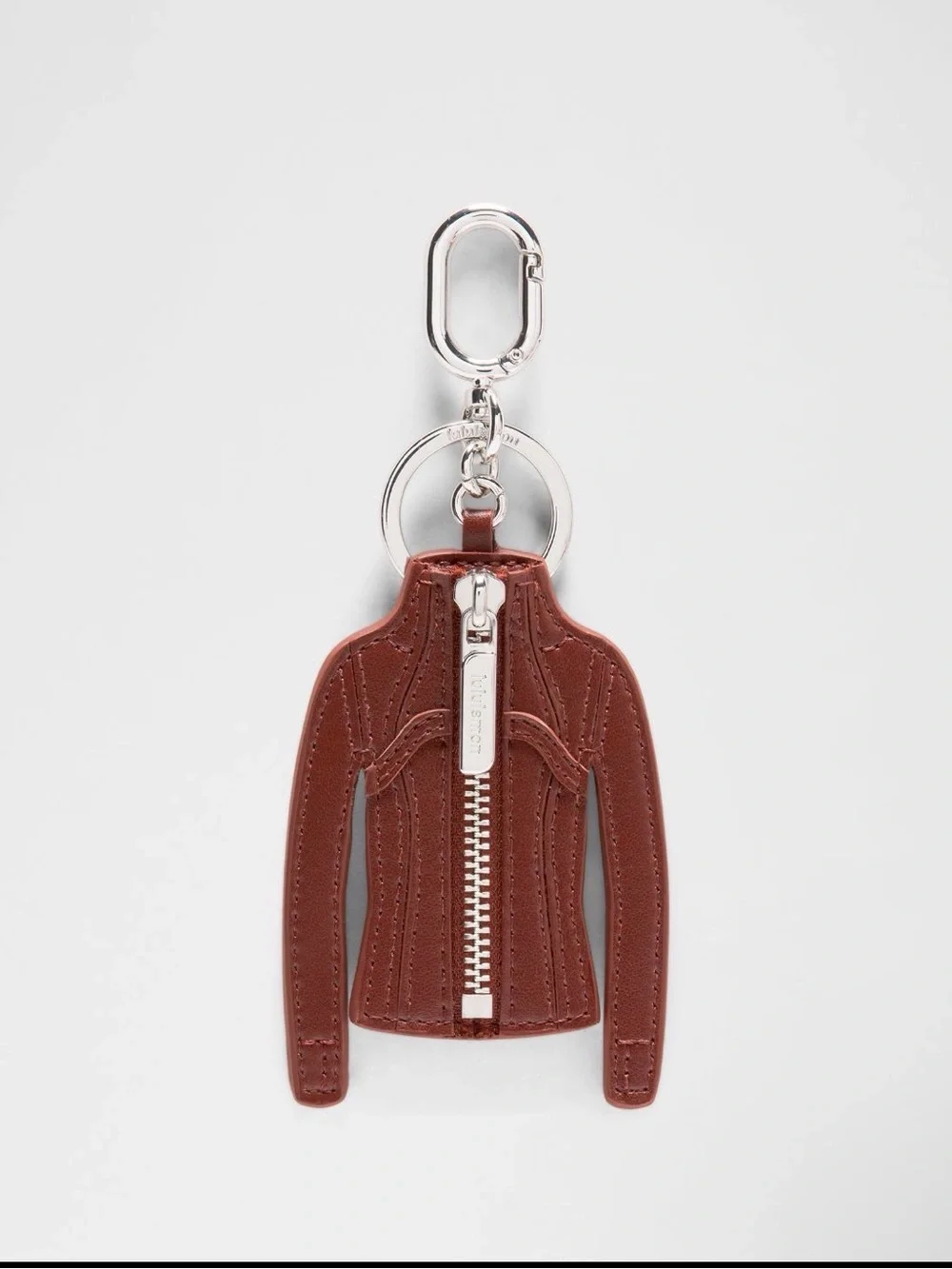 lululemon athletica Brown Jacket Keychain Card Holder
